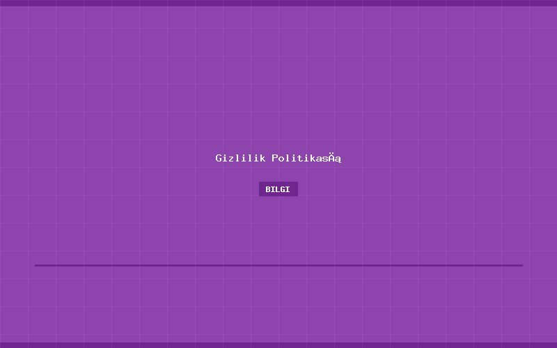 Gizlilik Politikası